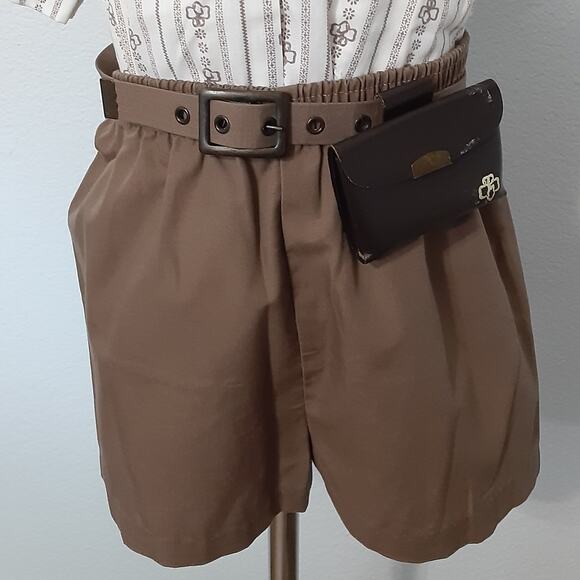 Vintage 70s Girl Scouts Brownie Scout Uniform 7pc Set Girl 6-8 Bill Blass Design - Picture 9 of 16